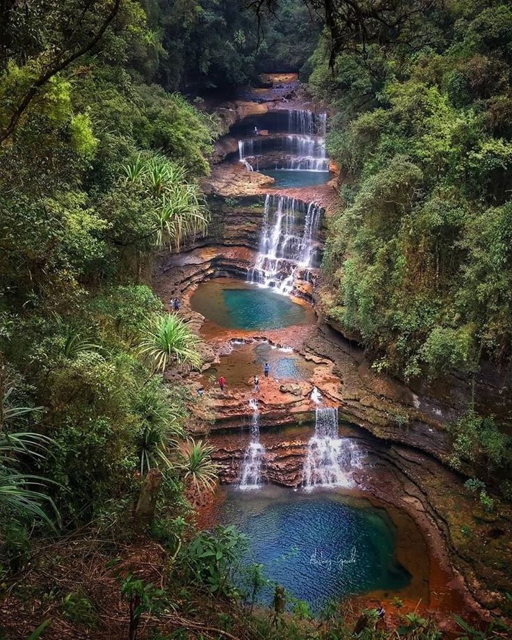 Sawdong falls, Meghalaya